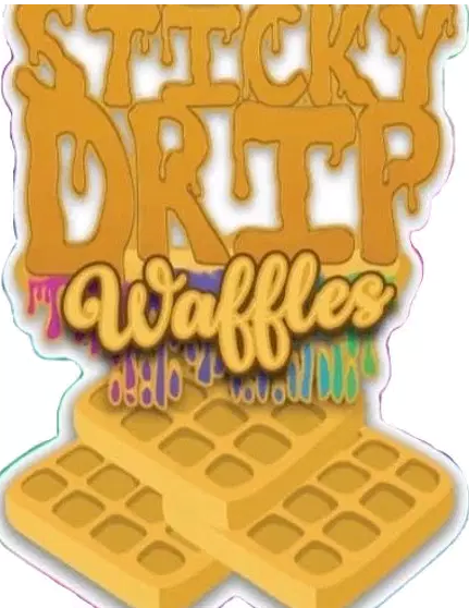 Sticky Drip Waffles